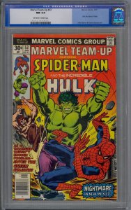 Marvel Team-Up #53 1977 Marvel Comics CGC 9.4 Spider-Man Hulk