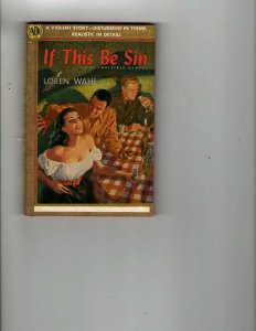 3 Books It's Good To Be Alive Hardcase If This Be Sin Mystery Thriller JK14