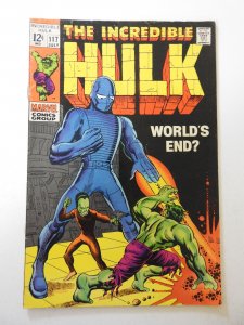 The Incredible Hulk #117 (1969) VG+ Condition moisture stain