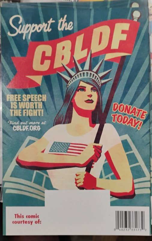 HELP THE CBLDF defend comics  fcbd 2017  free comic book day