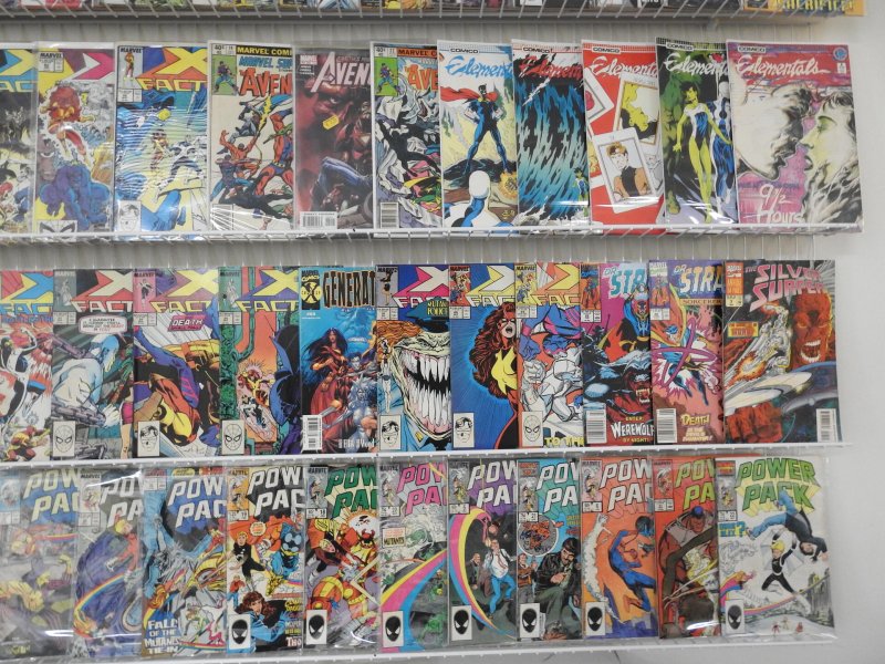 Huge Lot 170+ Comics W/X-Factor, Avengers, Silver Surfer+ Avg VG/Fine Condition!