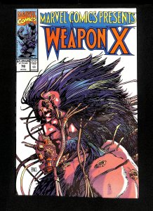 Marvel Comics Presents #78 Weapon X Wolverine!