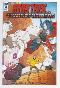 STAR TREK VS TRANSFORMERS (2018 IDW) #2 CVR A MURPHY