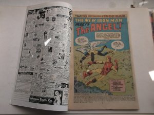 MARVEL: GIANT-SIZE IRON MAN #1, TIN MAN VS ANGEL/HAWKEYE/CAPTAIN AMERICA, 1975!!