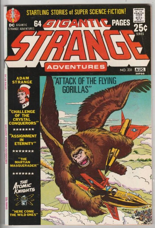 Strange Adventures #231 (Aug-71) VF/NM High-Grade Adam Strange, Alana