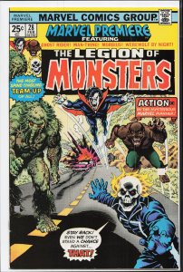 Marvel Premiere #28 (1976) The Legion of Monsters [Key Issue]