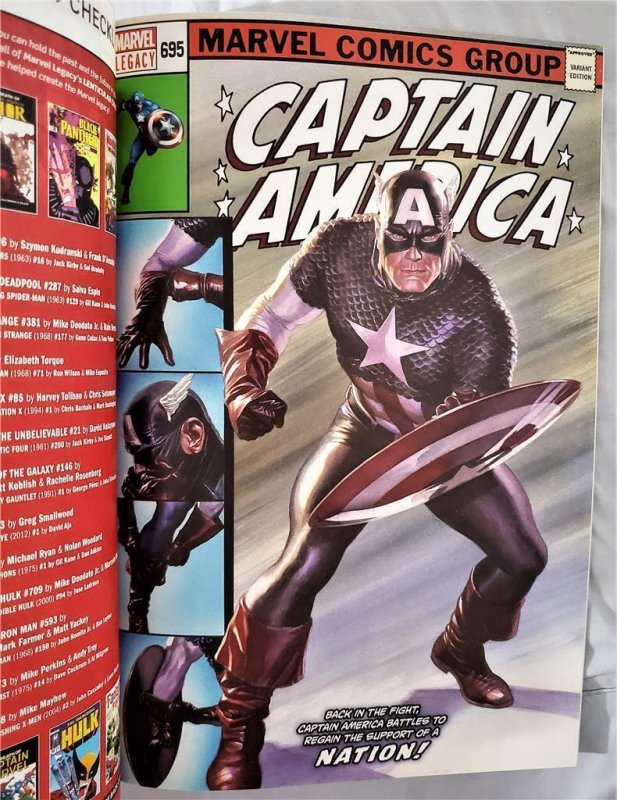 CAPTAIN AMERICA #695 Alex Ross Iron-Man Lenticular Homage Cover (Marvel 2018)