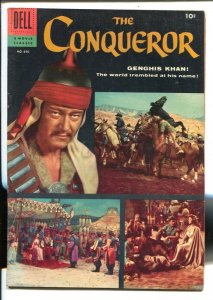 The Conqueror-Four Color Comics #690 1956- John Wayne as Genghis Khan- Dell M...