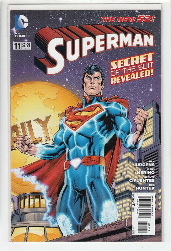 SUPERMAN (2011 DC) #11 NM-