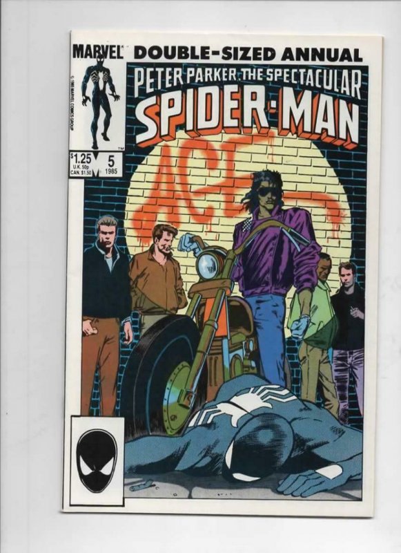 Peter Parker SPECTACULAR SPIDER-MAN #5 Annual, VF/NM, 1976 1985 more in store