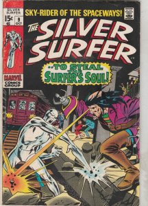 The Silver Surfer #9  (1969)1st Flying Dutchman! Mephisto FN/VF Boca CERT Wow!