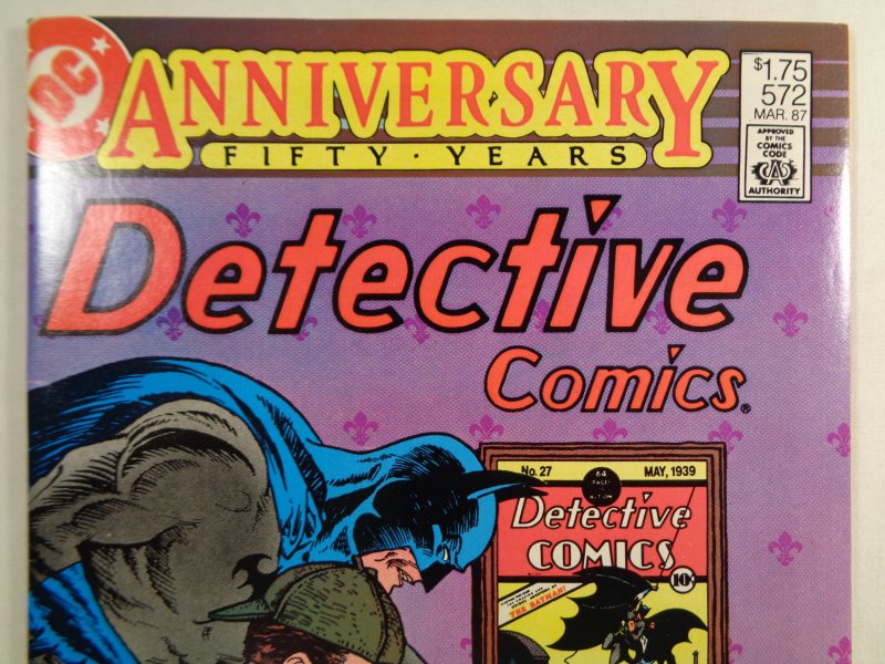 Detective Comics #572 50th Anniversary Issue Batman DC 1987