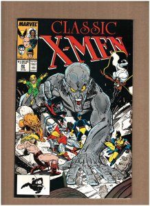 Classic X-Men #22 Marvel Comics 1988 Art Adams Cover John Byrne NM- 9.2