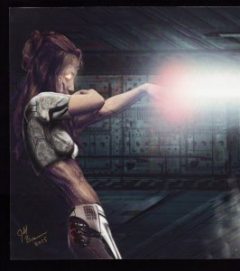 Obliterate (2014) By Jeff Brennan 11 x 17 3D Art Print Signed