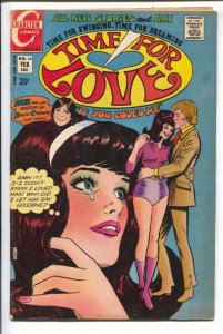 Time For Love #26 1972-Charlton-20¢ cover price-David Cassidy poster-surfing ...