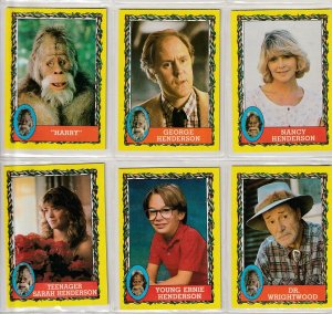 Harry and The Hendersons/Alf Trading cards