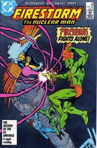 Fury of Firestorm, The #59 FN ; DC | John Ostrander Firehawk