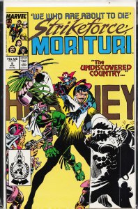 Strikeforce: Morituri #9 (1987) Strikeforce: Morituri
