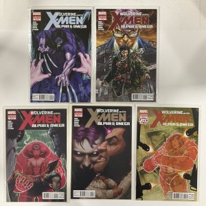 WOLVERINE AMD THE X-MEN ALPHA & OMEGA 1-5 1 2 3 4 5 COMPLETE LOT OF 5 NM MARVEL