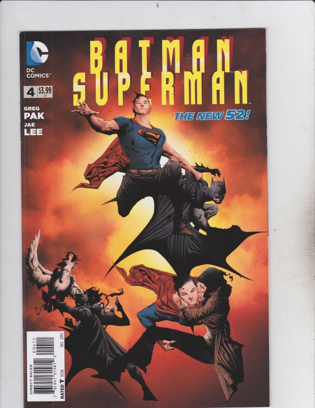 DC Comics! Batman/Superman! Issue 4! The New 52! 