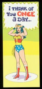 NEAL ADAMS WONDER WOMAN ROMANTIC CARD #48 1978 NM