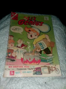 Lil Genius #46 charlton cdc comics 1963 silver age cartoon kids humor magazine