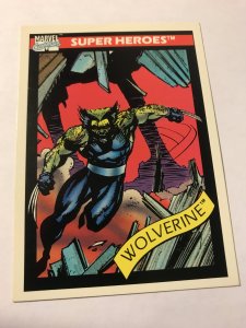 WOLVERINE (Patch) #37 : 1990 Marvel Universe Series 1 card; NM/M high grade