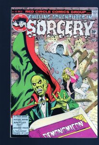Chilling Adventures in Sorcery #4 - Gray Morrow Cover Art & Story (7.0/7.5) 1973