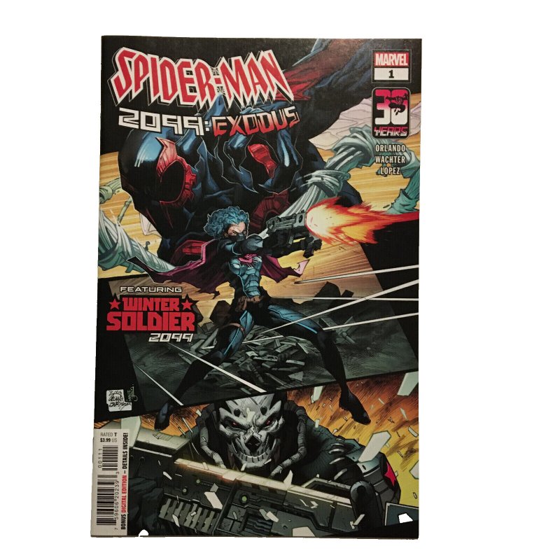 Spider-Man 2099 Exodus Alpha #1 #2 #3 Lot 1st Appearances Ghost Rider 2022