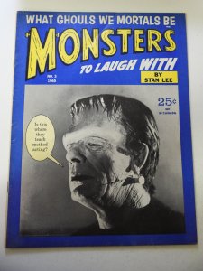 Monsters to Laugh With #3 (1965) VG+ Condition