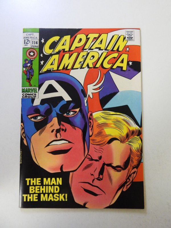 Captain America #114 (1969) FN/VF condition