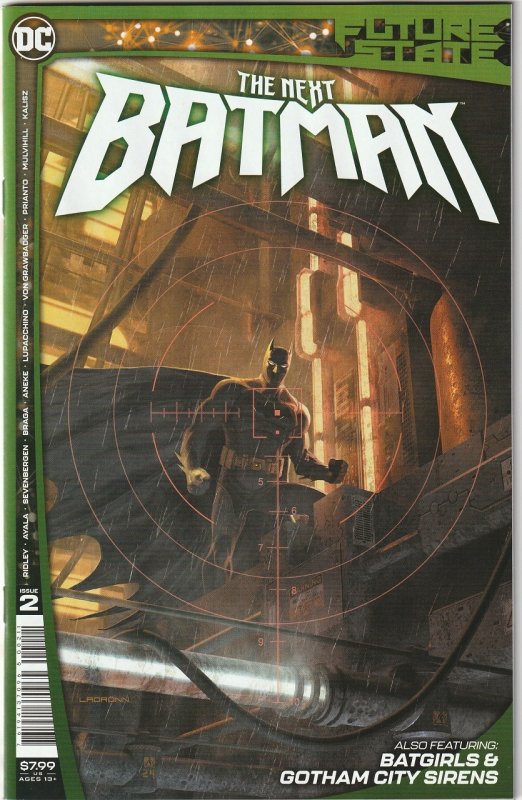 FUTURE STATE THE NEXT BATMAN 1-4 (2021) COMPLETE MINI-SERIES - 1st PRINTINGS