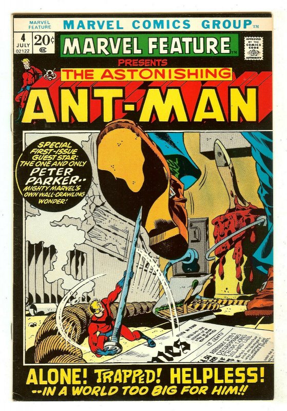 Marvel Feature 4   Re-Intro Ant-Man