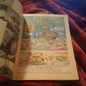 The Flintstones at the New York World’s Fair Comic 1964 Silver age cartoon