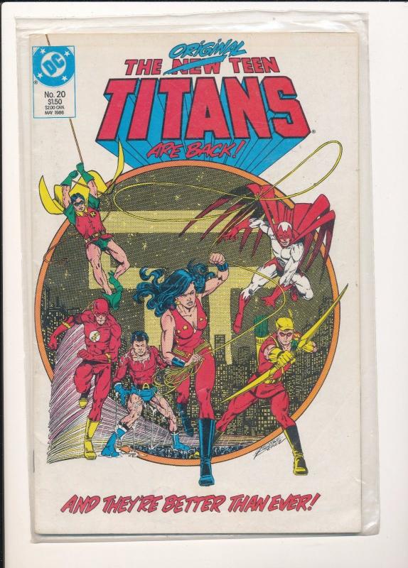 DC Comics The New Original Teen Titans #20 FINE (SIC652)