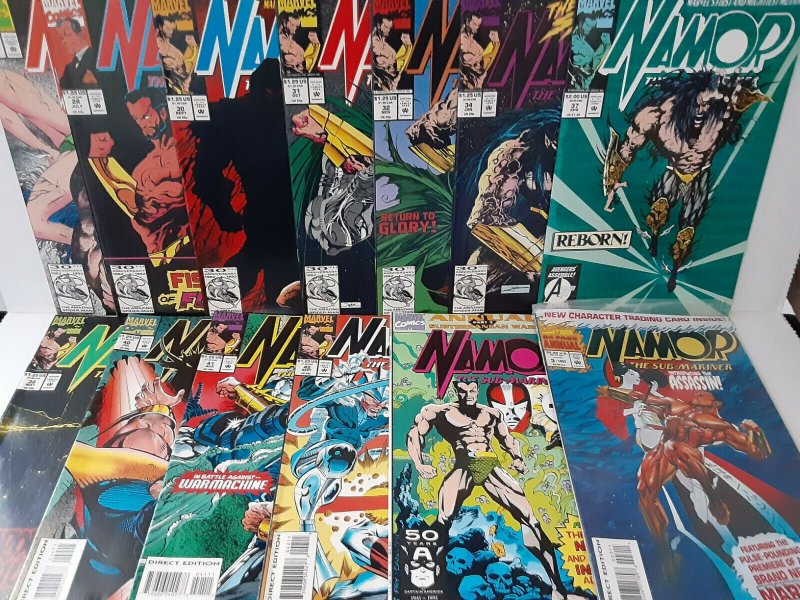 NAMOR: THE SUB-MARINER - 36 BOOKS - #1 - #47 - JOHN BYRNE - FREE SHIPPING!!