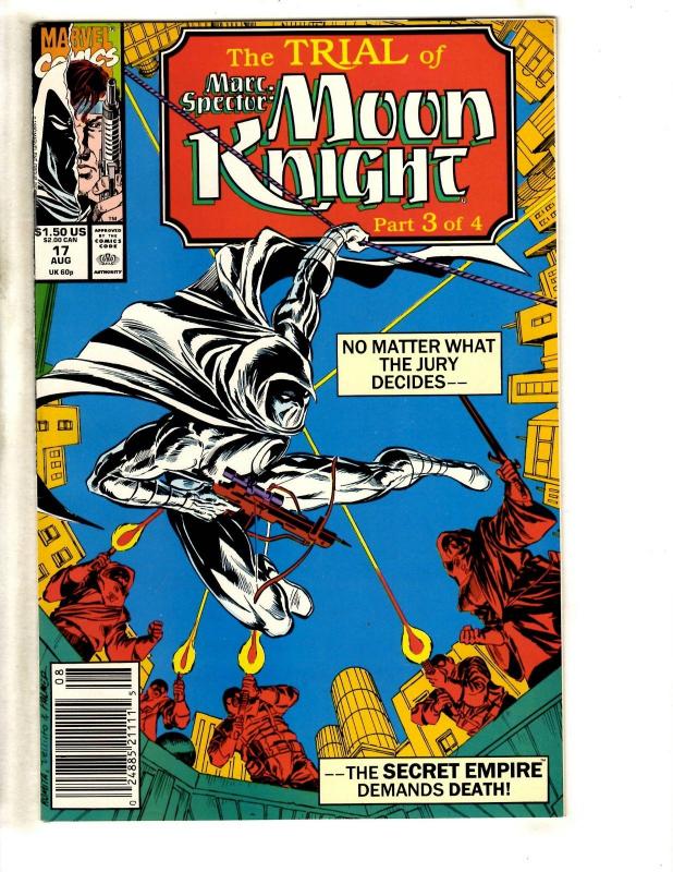 Lot Of 10 Moon Knight Marvel Comic Books # 11 12 13 14 15 16 17 18 19 20 CR41