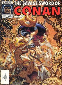 Savage Sword of Conan #111 VF; Marvel | save on shipping - details inside