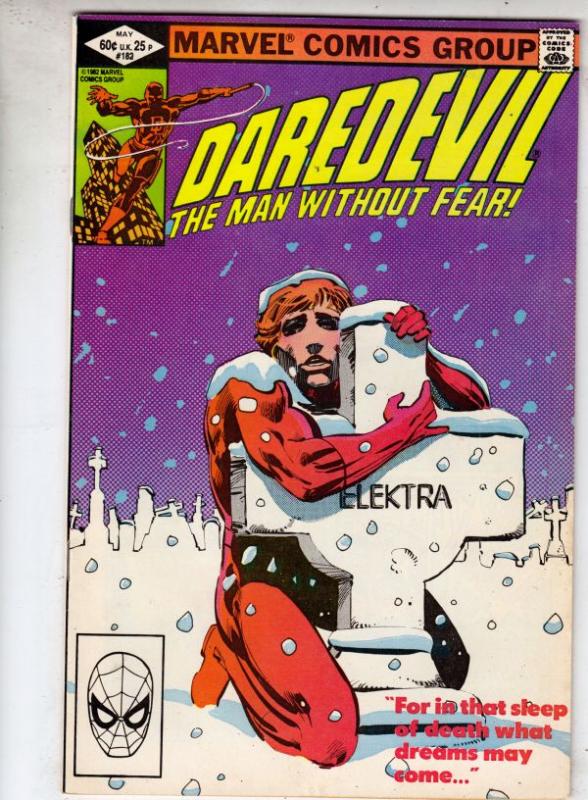 Daredevil #182 (May-82) NM- High-Grade Daredevil