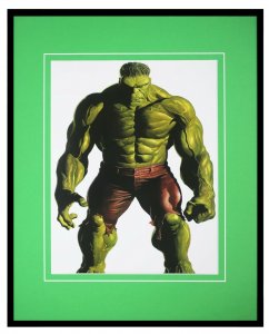 Incredible Hulk Framed 16x20 Alex Ross Official Marvel Poster Display Avengers