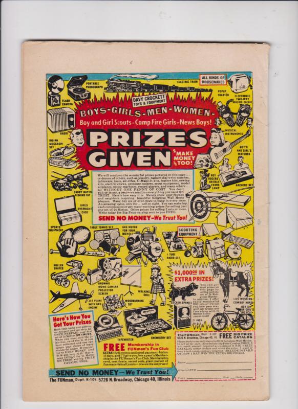 WYATT EARP [FRONTIER MARSHAL #20] 1958 / 68 PAGES / CHARLTON PUBLICATION