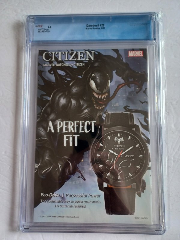 Daredevil #29 - Checchetto  Cover - 2021 - CGC 9.8