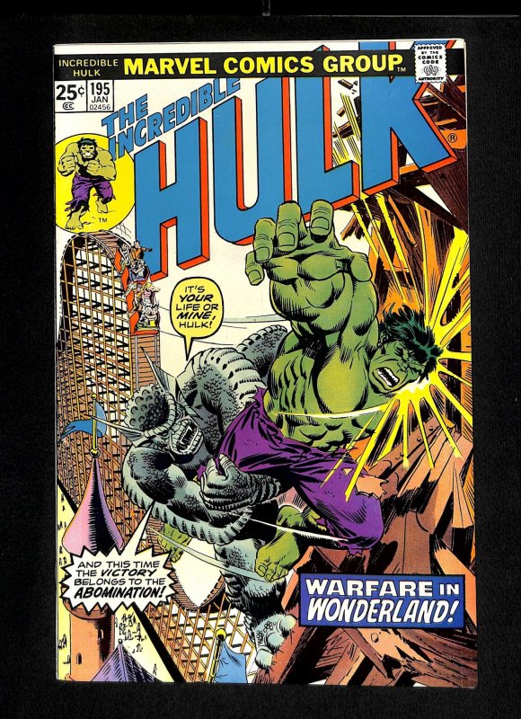 Incredible Hulk (1962) #195