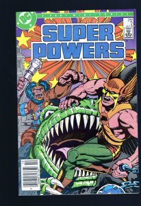 Super Powers #2 - Jack Kirby Cover Art. Newsstand Edition. (9.2) 1985