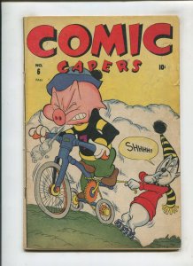 COMIC CAPERS #6 (4.0/4.5) 1946