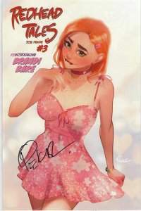 Redhead Tales #3 Joe Pekar Signed Kickstarter Introducing Brandi Bare Cover  NM 