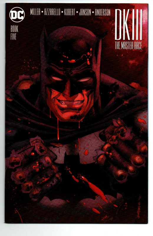 Batman Dark Knight III Master Race #5 Klaus Janson 1:25 Variant - 2016 - NM