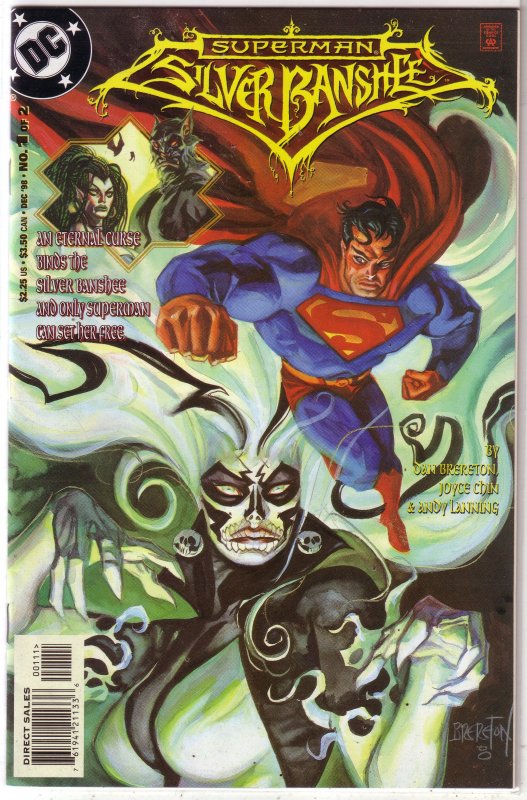 Superman / Silver Banshee   #1 of 2 VF/NM