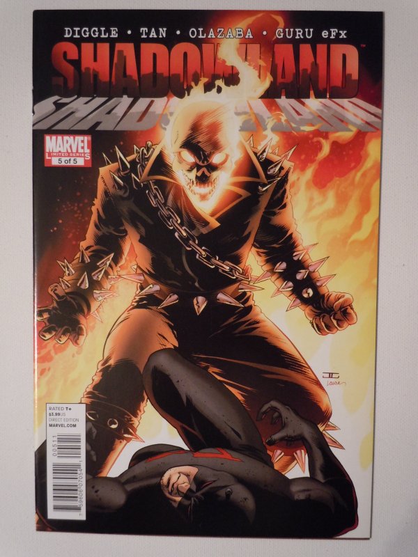 Shadowland #1-5 Complete Series (2010)