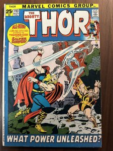 Thor #193 FN- Battle Of Thor vs Silver Surfer (Marvel 1971)